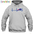 NFL Buffalo Bills Heartbeat Hoodie Unisex Football T-Shirt Hoodie