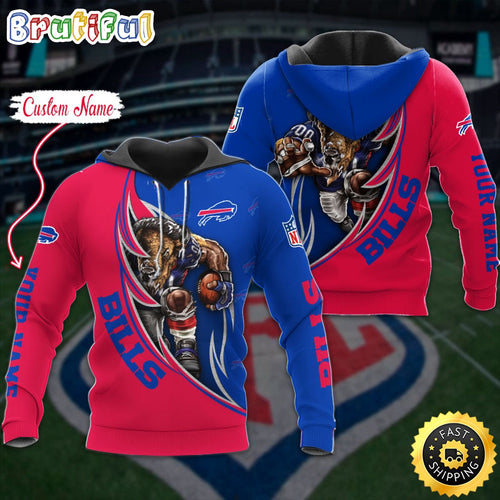 NFL Buffalo Bills Hoodie Damn Right Sport Hoodie