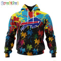 NFL Buffalo Bills Hoodie Special Autism Awareness Design Football Hoodie