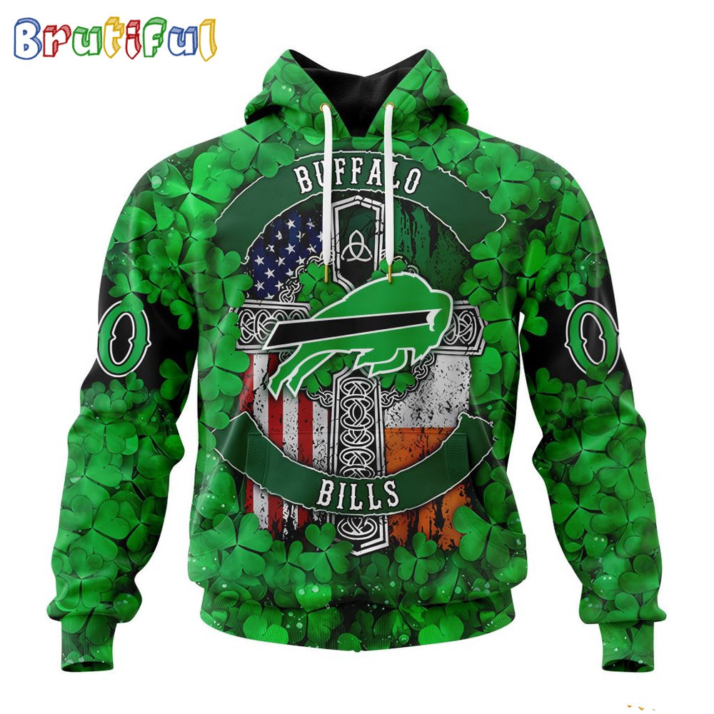 NFL Buffalo Bills Hoodie Special Design Hoodie St Patrick Day
