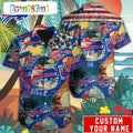 NFL Buffalo Bills Retro Hawaiian Shirt Special Vintage Style Hawaiian Button Shirt