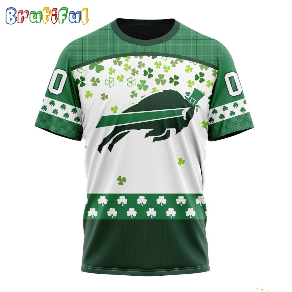 NFL Buffalo Bills T-Shirt Special Design T-Shirt St Patrick Day