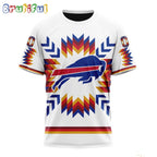 NFL Buffalo Bills T-Shirt Special Design With Native Pattern