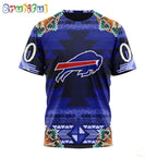 NFL Buffalo Bills T-Shirt Special Native Costume Design T-Shirt
