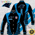 NFL Carolina Panthers Baseball Jacket Football Sports Jacket