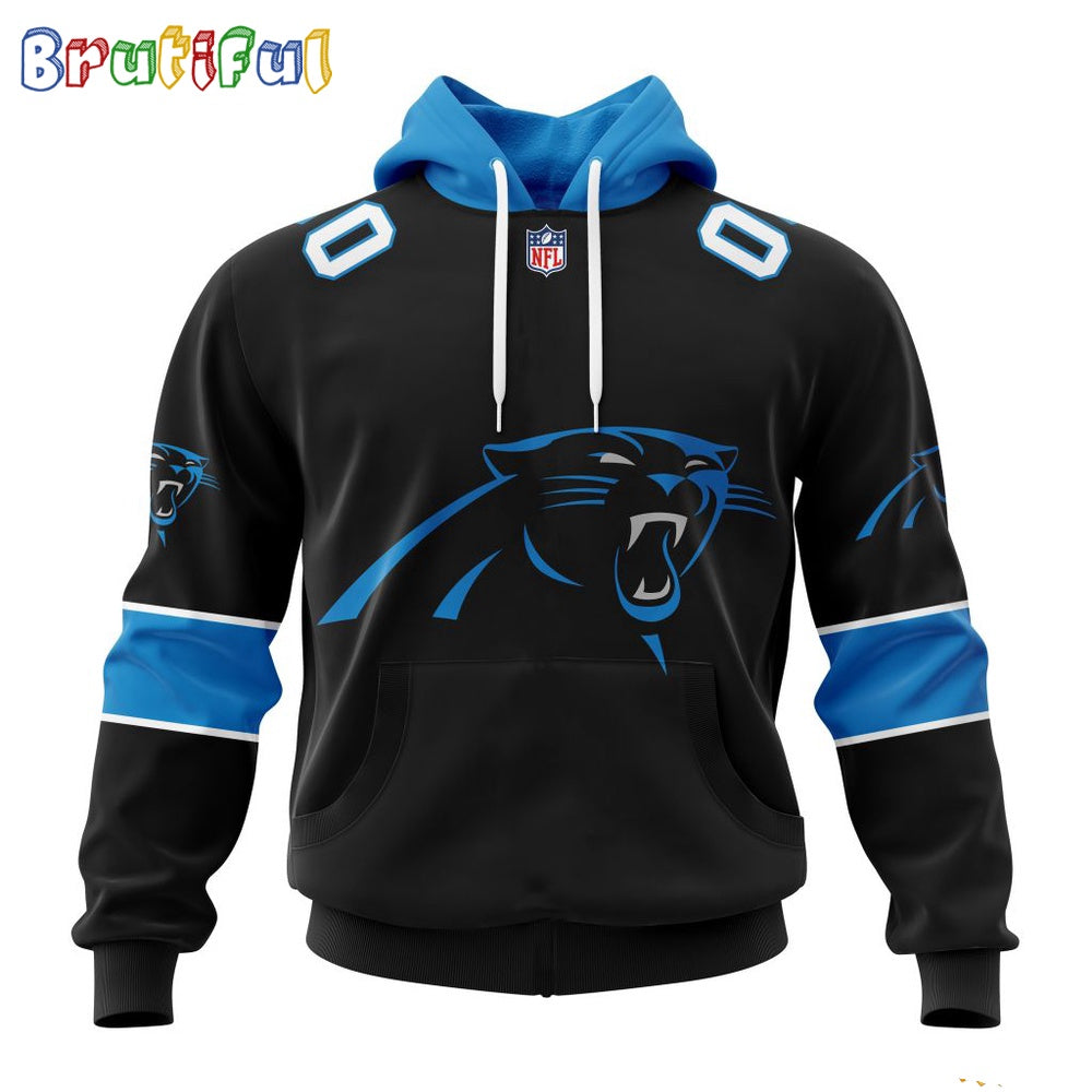 NFL Carolina Panthers Hoodie 2024 Personalized Name And Number Unisex Hoodie