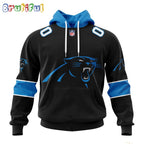NFL Carolina Panthers Hoodie 2024 Personalized Name And Number Unisex Hoodie