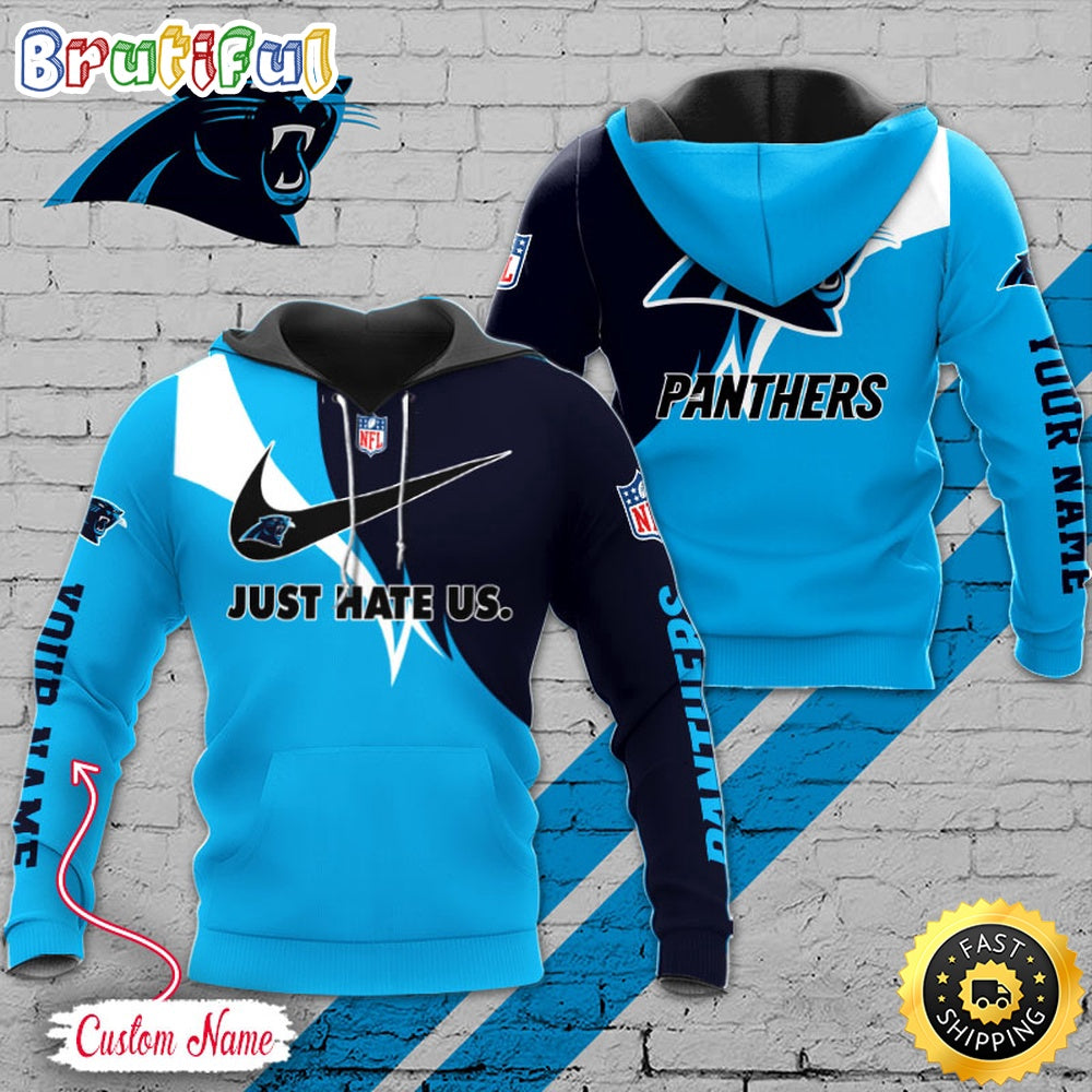 NFL Carolina Panthers Hoodie Just Hate US Sport Hoodie