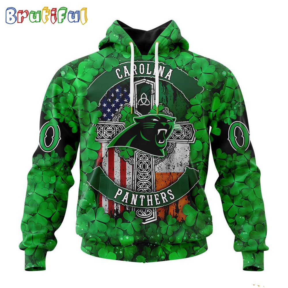 NFL Carolina Panthers Hoodie Special Design Hoodie St Patrick Day