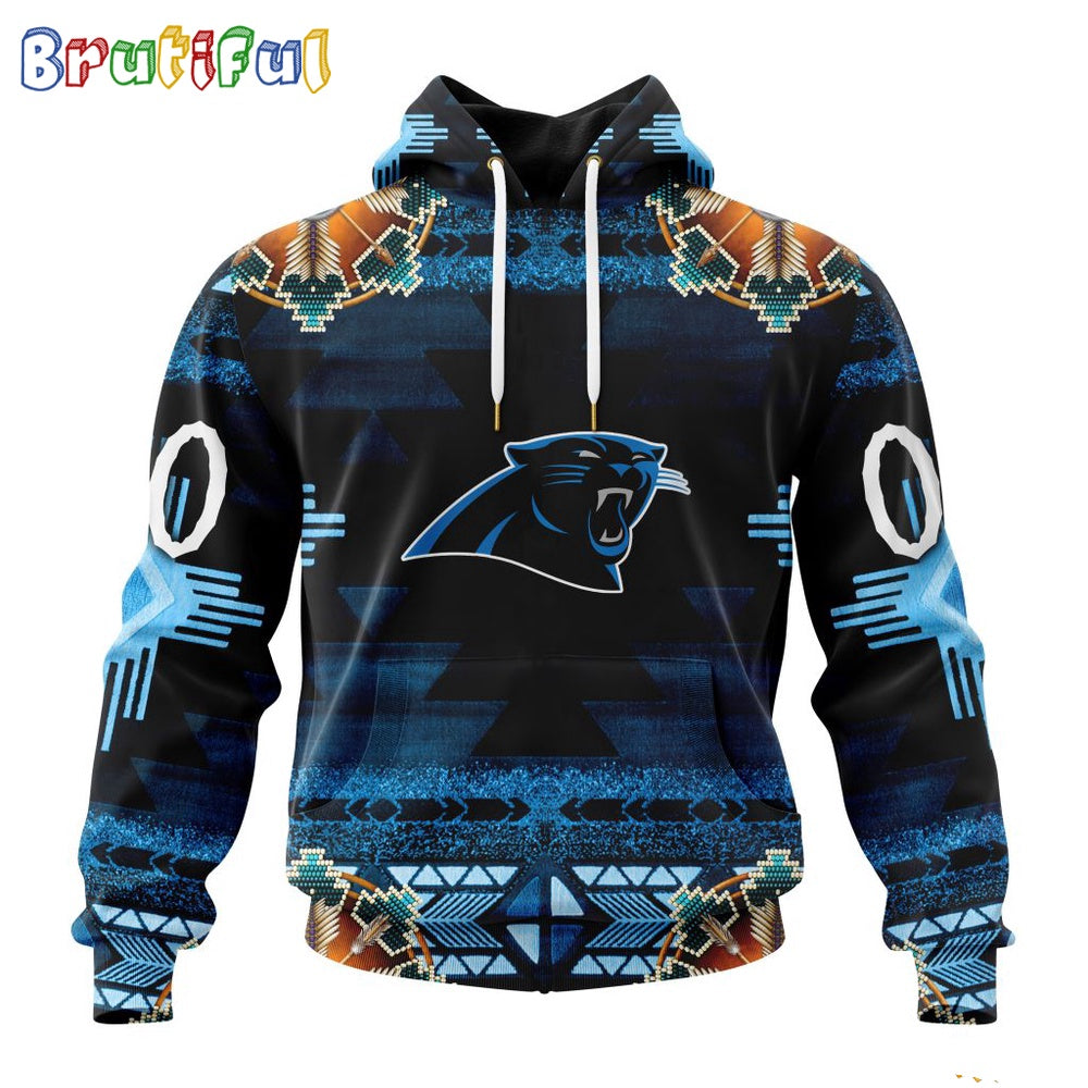 NFL Carolina Panthers Hoodie Special Native Costume Design Hoodie