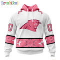 NFL Carolina Panthers Hoodie Special Pink Design Fight Breast Cancer