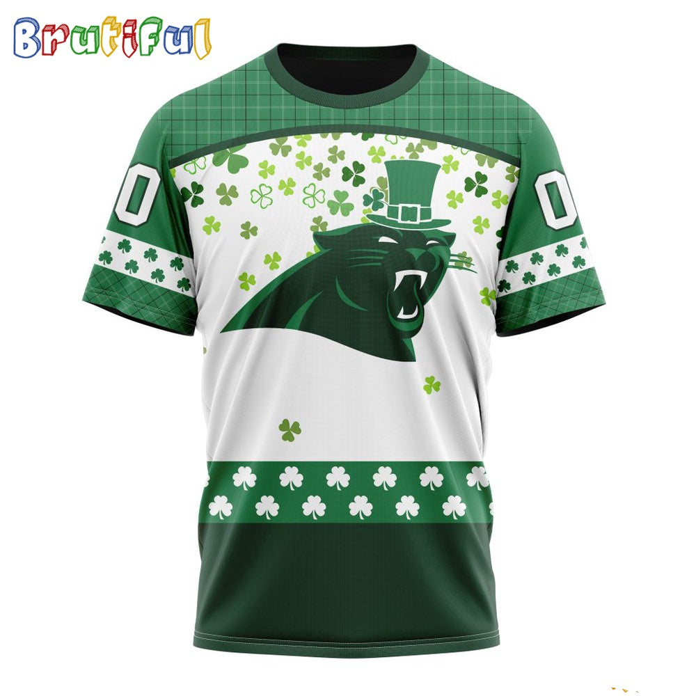 NFL Carolina Panthers T-Shirt Special Design T-Shirt St Patrick Day