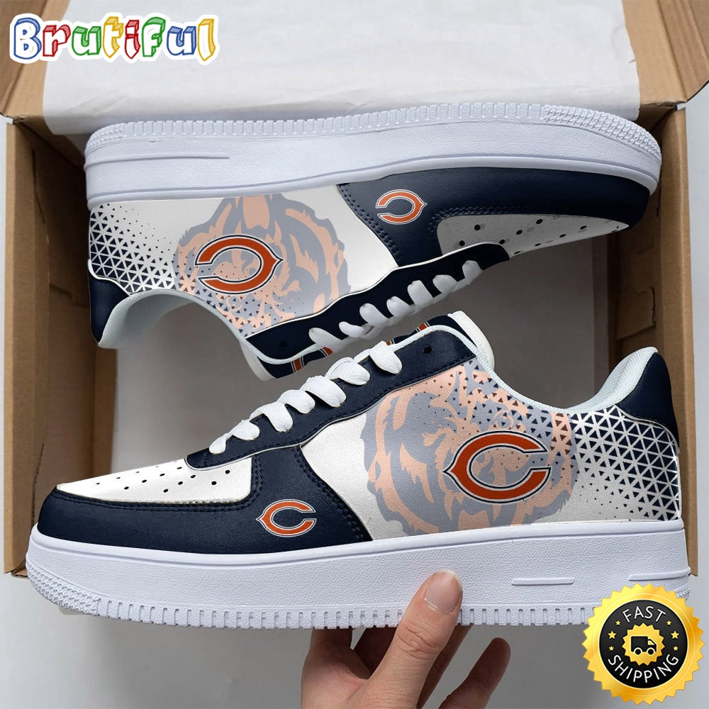 NFL Chicago Bears Air Force 1 Shoes Classic Air Force Kicks