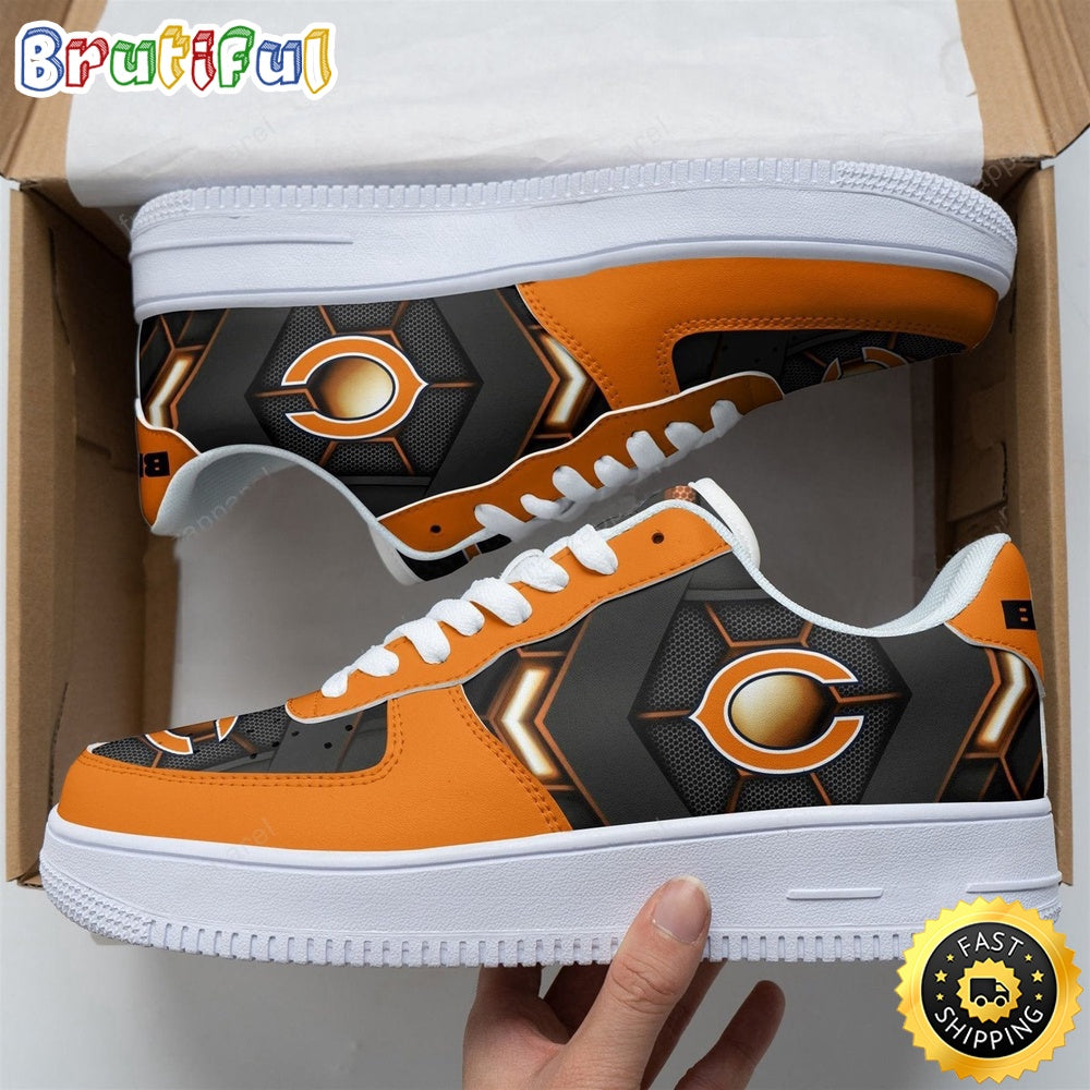 NFL Chicago Bears Air Force 1 Shoes Football Sports Shoes