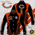 NFL Chicago Bears Baseball Jacket Football Sports Jacket