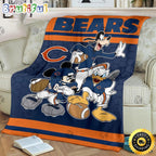 NFL Chicago Bears Blanket Mickey Mouse Blanket