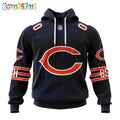 NFL Chicago Bears Hoodie 2024 Personalized Name And Number Unisex Hoodie