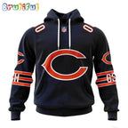 NFL Chicago Bears Hoodie 2024 Personalized Name And Number Unisex Hoodie