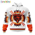 NFL Chicago Bears Hoodie Special Design With Native Pattern