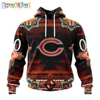 NFL Chicago Bears Hoodie Special Native Costume Design Hoodie