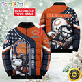 NFL Chicago Bears Puffer Jacket Snooby Customized Jacket