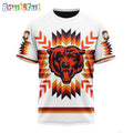 NFL Chicago Bears T-Shirt Special Design With Native Pattern