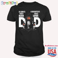 NFL Cincinnati Bengals Dad A Sons First Hero Daughters First Love T Shirt