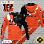 NFL Cincinnati Bengals Hoodie Just Hate US Sport Hoodie