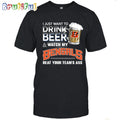 NFL Cincinnati Bengals I Just Want To Drink Beer And Watch My Bengals T Shirt