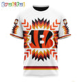 NFL Cincinnati Bengals T-Shirt Special Design With Native Pattern