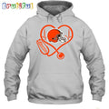 NFL Cleveland Browns 2 Nurse Love Hoodie Unisex Football T-Shirt Hoodie