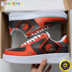 NFL Cleveland Browns Air Force 1 Shoes Chic AF1 Collection
