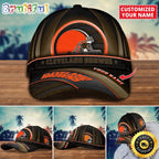 NFL Cleveland Browns Baseball Cap Custom Football Cap For Fans