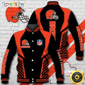 NFL Cleveland Browns Baseball Jacket Football Sports Jacket