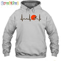 NFL Cleveland Browns Heartbeat Hoodie Unisex Football T-Shirt Hoodie