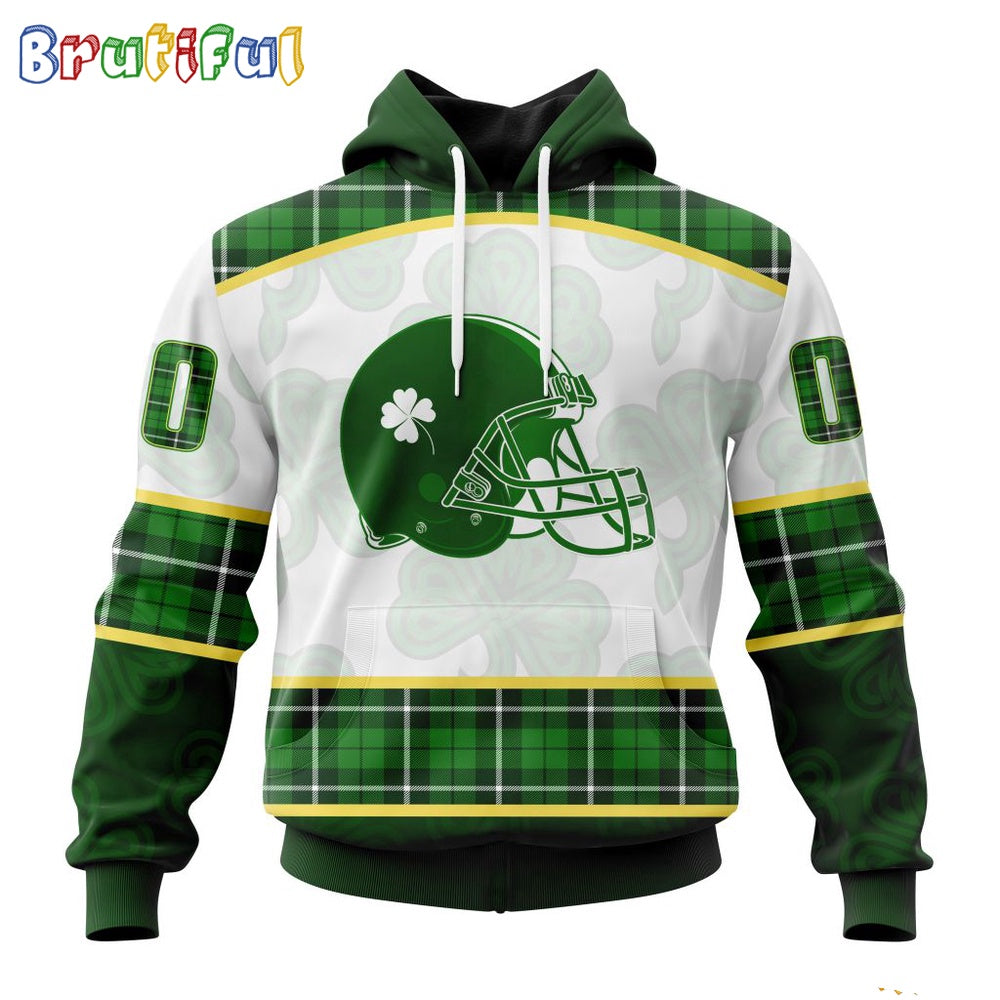 NFL Cleveland Browns Hoodie Special Design 3D Hoodie St Patrick Day