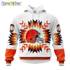 NFL Cleveland Browns Hoodie Special Design With Native Pattern