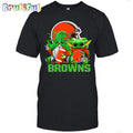 NFL Cleveland Browns St Patrick’s Day T-Shirt Special Gomes Baby Yoda St Patricks Day Shirt
