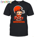 NFL Cleveland Browns T-Shirt Betty Boop Football Tshirt