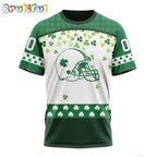 NFL Cleveland Browns T-Shirt Special Design T-Shirt St Patrick Day