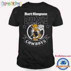 NFL Dallas Cowboys Bart Simpson Defensive Dude T Shirt