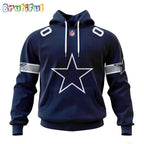 NFL Dallas Cowboys Hoodie 2024 Personalized Name And Number Unisex Hoodie