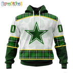 NFL Dallas Cowboys Hoodie Special Design 3D Hoodie St Patrick Day