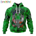 NFL Dallas Cowboys Hoodie Special Design Hoodie St Patrick Day