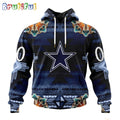 NFL Dallas Cowboys Hoodie Special Native Costume Design Hoodie