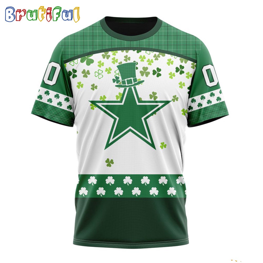 NFL Dallas Cowboys T-Shirt Special Design T-Shirt St Patrick Day