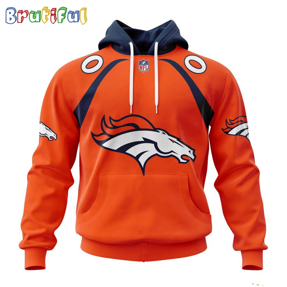 NFL Denver Broncos Hoodie 2024 Personalized Name And Number Unisex Hoodie