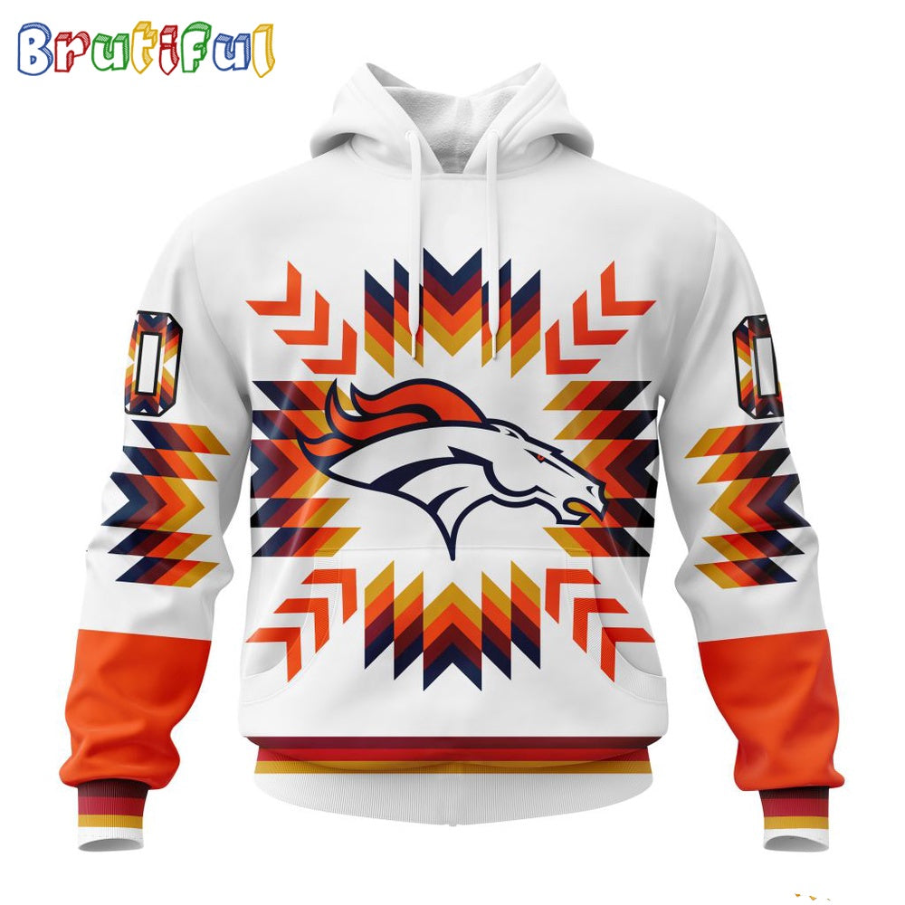 NFL Denver Broncos Hoodie Special Design With Native Pattern