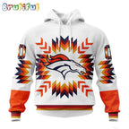 NFL Denver Broncos Hoodie Special Design With Native Pattern