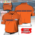 NFL Denver Broncos Polo Shirt, Custom Football Polo Shirt And Cap